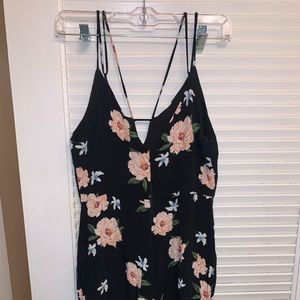 Nordstrom Topshop Floral Jumpsuit